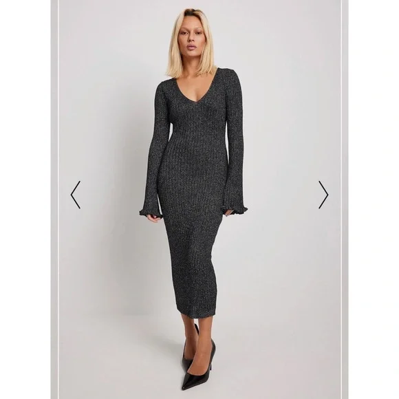 Na-Kd | Dresses | Nakd Lurex Knitted Midi Dress | Poshmark Na-Kd | Dresses | Nakd Lurex Knitted Midi Dress | Poshmark